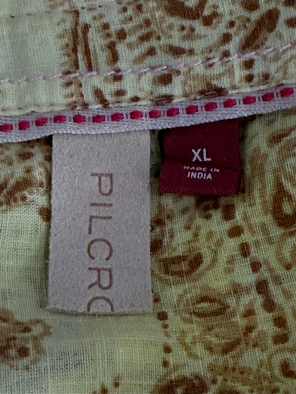 Anthropologie Pilcro The Tavi Button Front 100% Cotton Blouse Top Size XL - Picture 7 of 9